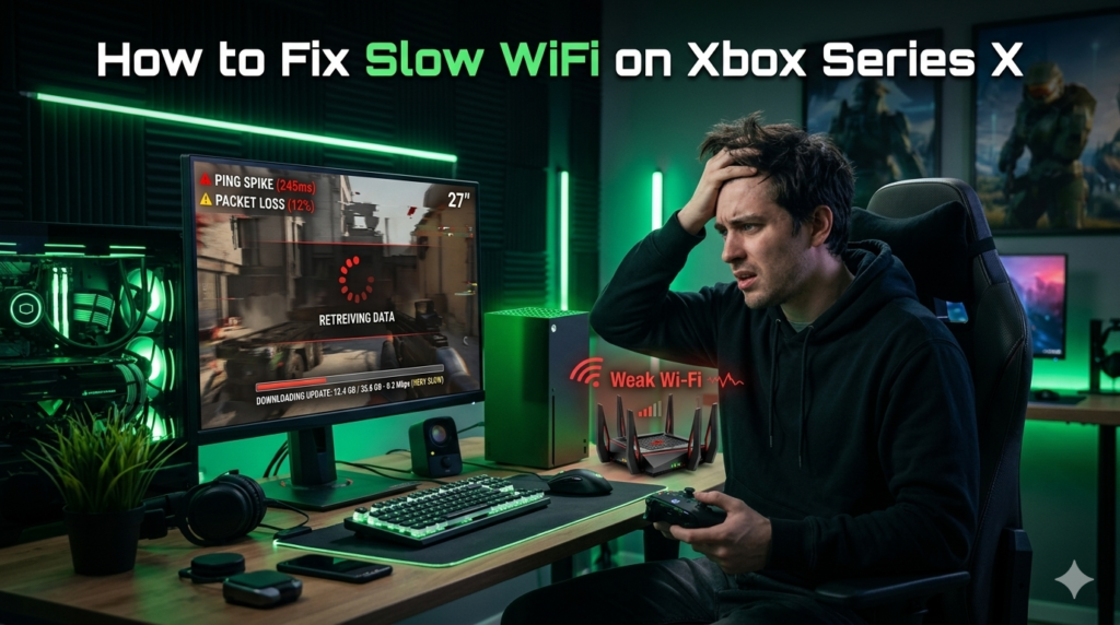 WiFi on Xbox Series X
how to fix slow wifi on xbox series x
