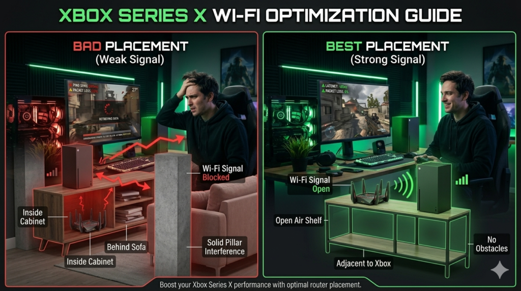 how to fix slow wifi on xbox series x