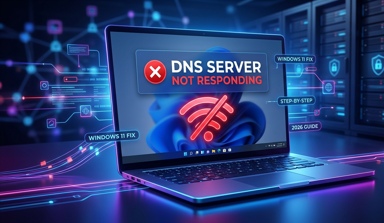 DNS Server Not Responding Windows 11