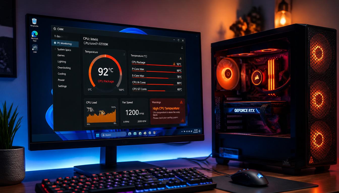 How to check CPU temp Windows 11 using temperature monitoring tools