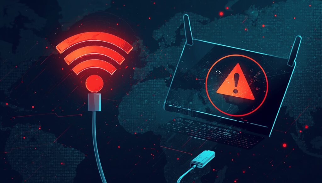 WiFi connected but no internet access