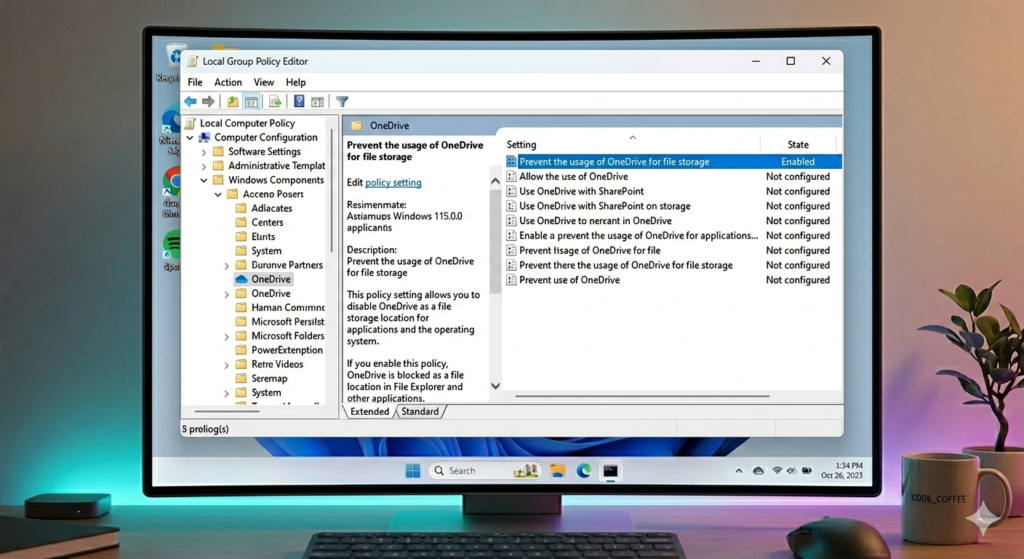 Uninstall OneDrive using CMD command