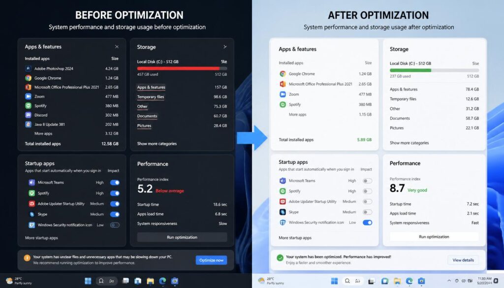 Safe apps to uninstall and debloat Windows 11