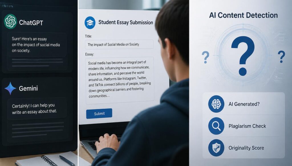 Can Google Classroom detect ChatGPT or Gemini content