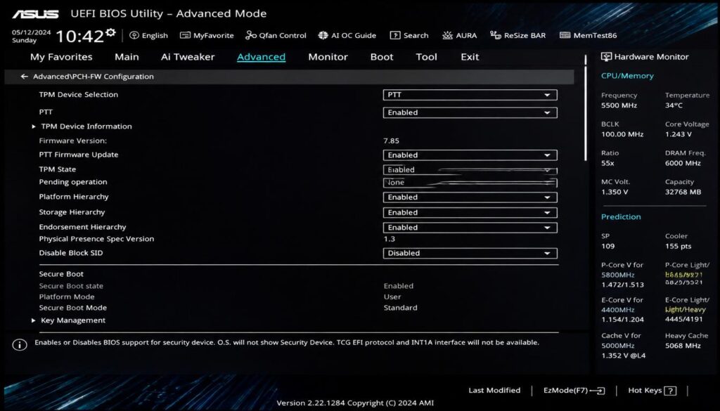 Enable TPM 2.0 and Secure Boot to fix Windows 11 installation errors