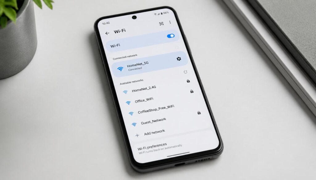Find SSID on Android phone easily