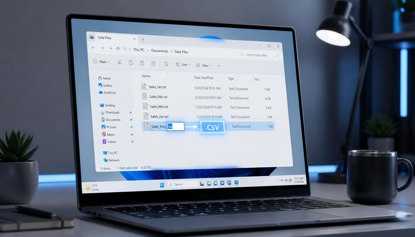 How to Change File Type in Windows 11