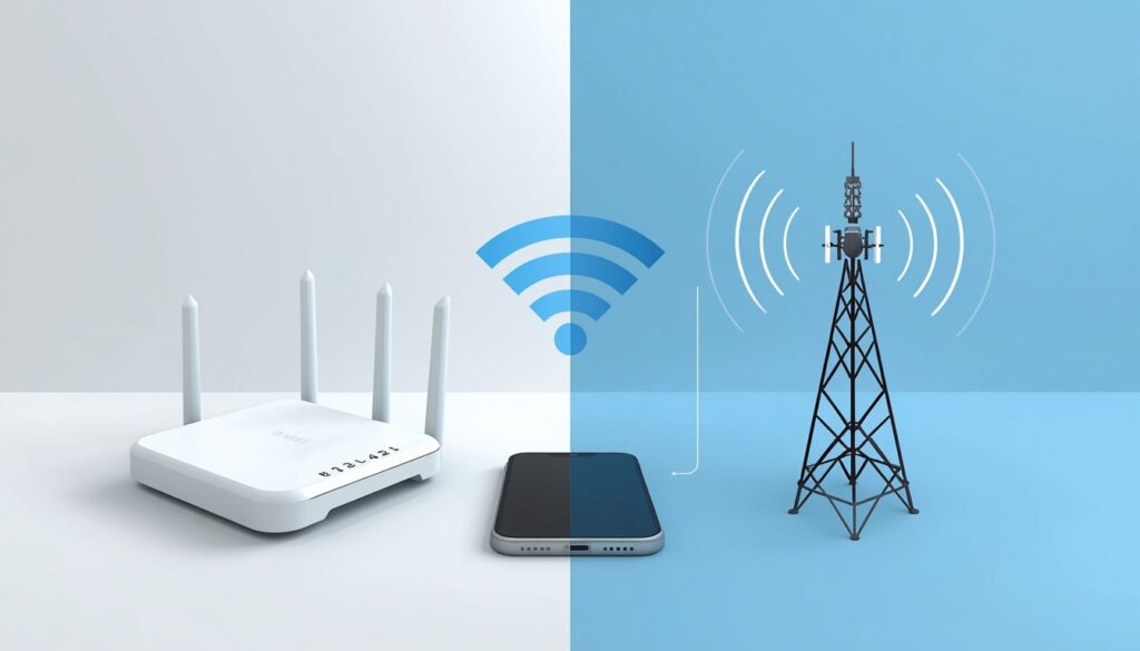 wifi vs mobile data comparison explained visually