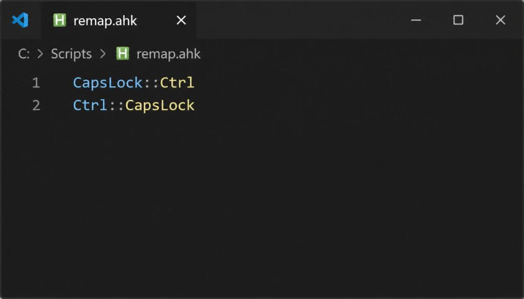 autohotkey script to switch desktops