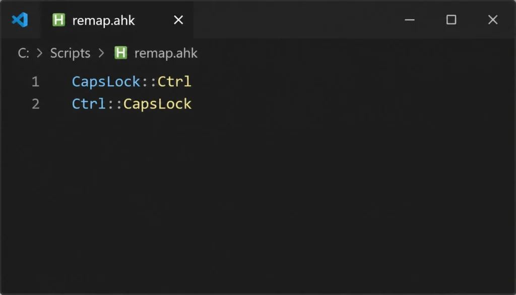 autohotkey script to switch desktops