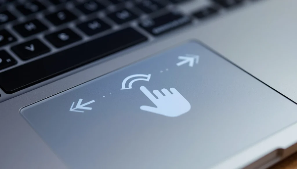 touchpad gesture to switch desktops