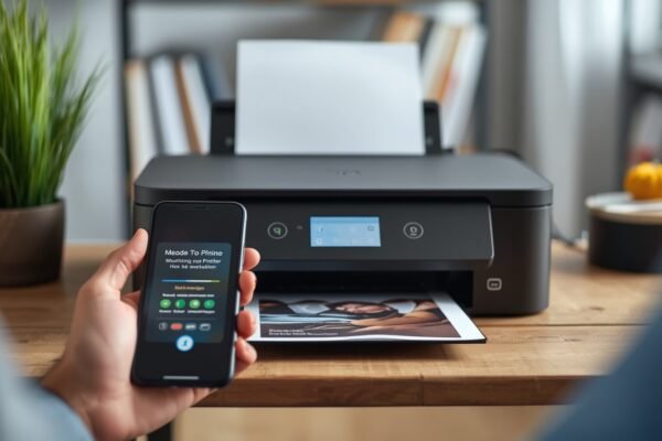 How to connect phone to printer, smartphone printing to a wireless printer at home