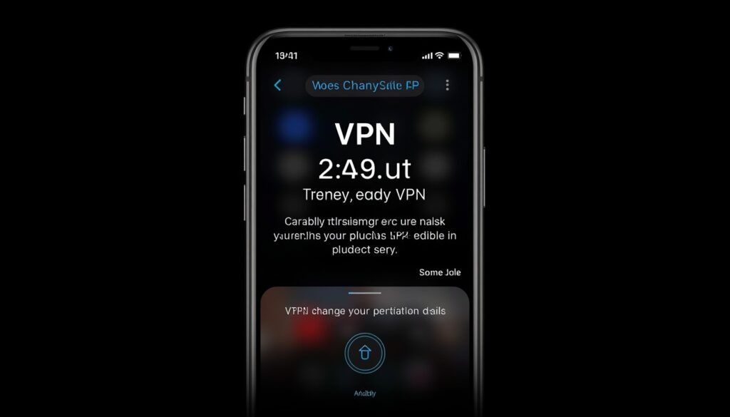 VPN changing public IP address on iPhone and Android side by side