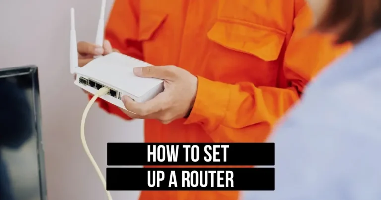 How to Set Up a Router
