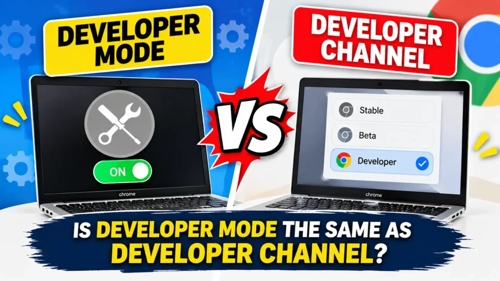 Is Developer Mode the Same as Developer Channel
