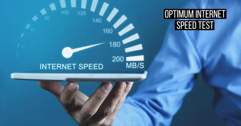 Optimum Internet Speed Test