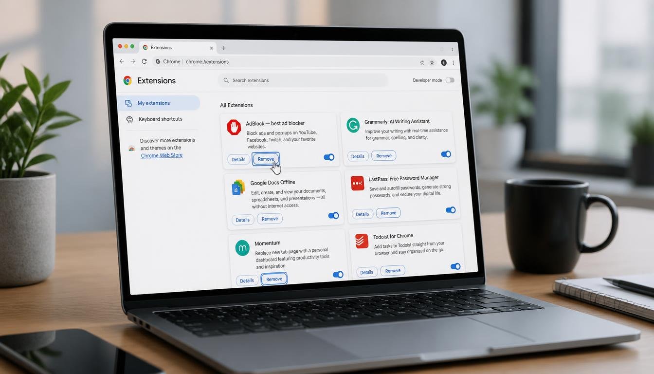 How to Delete Chrome Extensions Guide