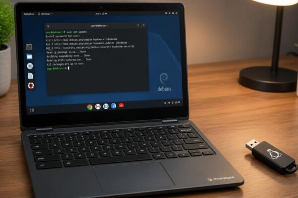 How to Install Linux on a Chromebook - Crostini and USB Setup