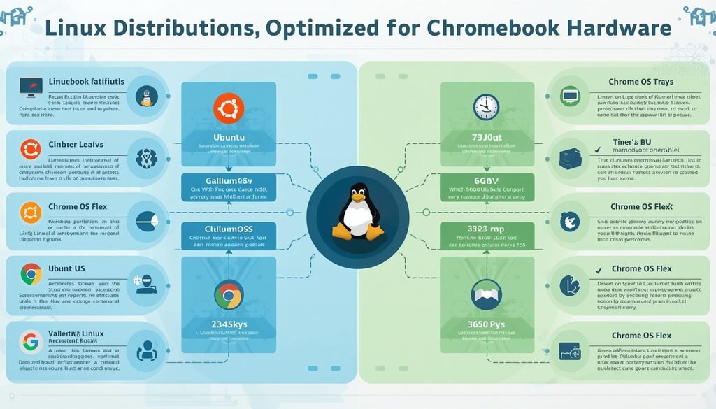 Comparison of Linux distributions for Chromebook hardware