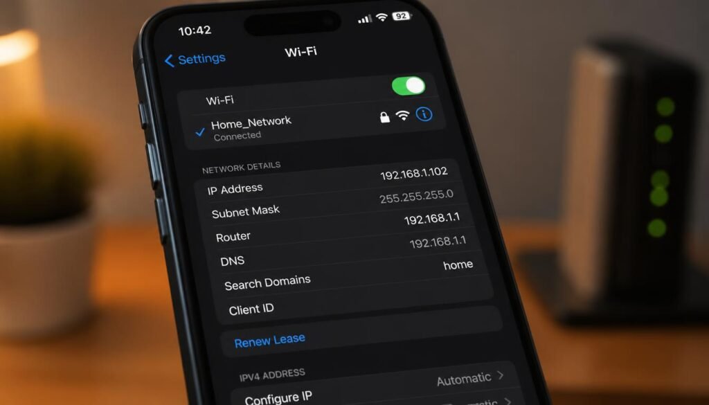 How to Access Router Settings
Finding router gateway IP in phone WiFi settings